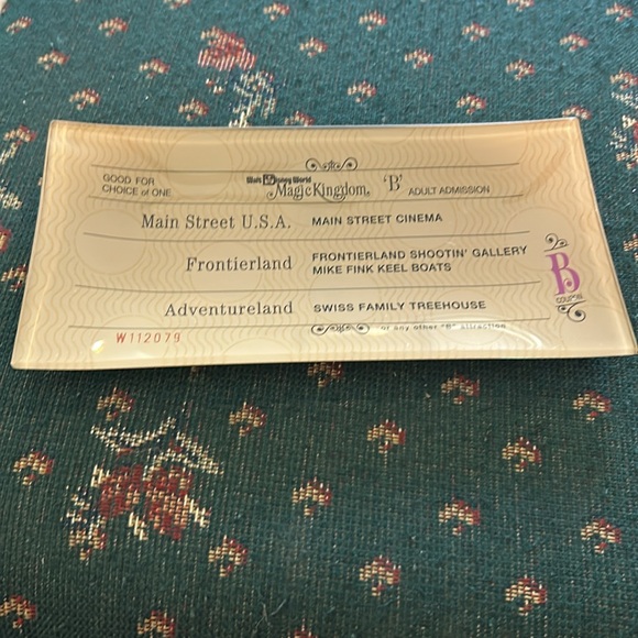 Disney’s 2020/50 anniversary vault E ticket trinket trays coaster set of five - Picture 6 of 12